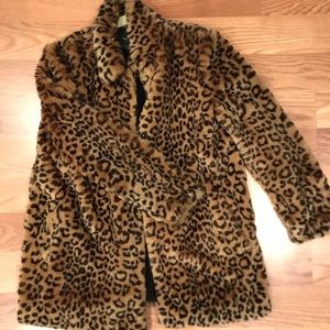 Zara Cheetah print coat